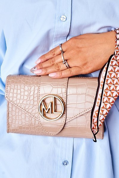 Malá 2in1 obličková taška Bruno Rossi béžová