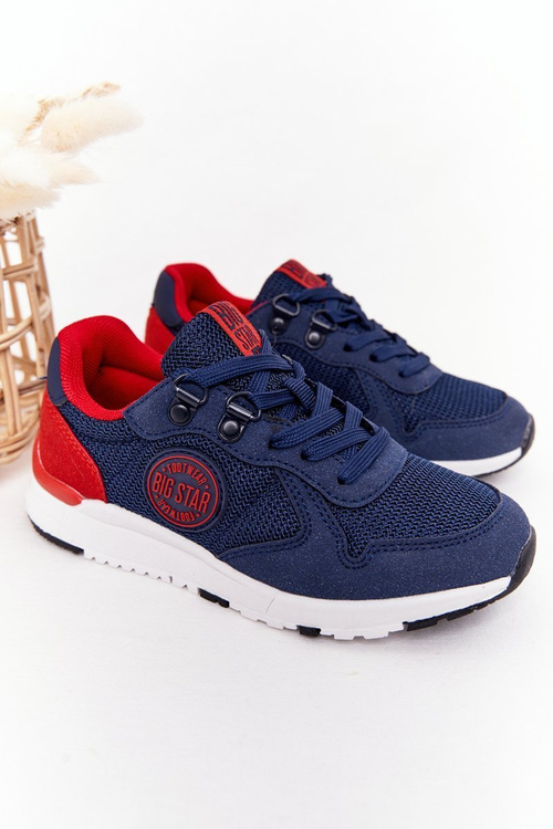 Detská športová obuv Pamäť pena Veľká hviezda HH374175 NAVY BLUE