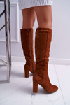Ženské topánky na Camel Elegant Suede Post