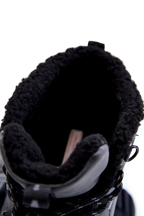 Pánske izolované topánky krížové džínsy KK1R4022C Black Trekking Shoes