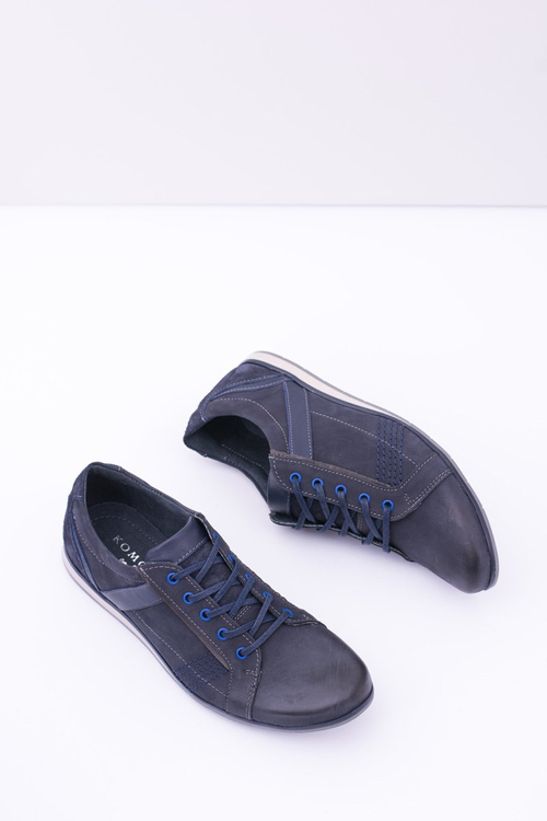 Pánske kožené námornícke modré topánky denali