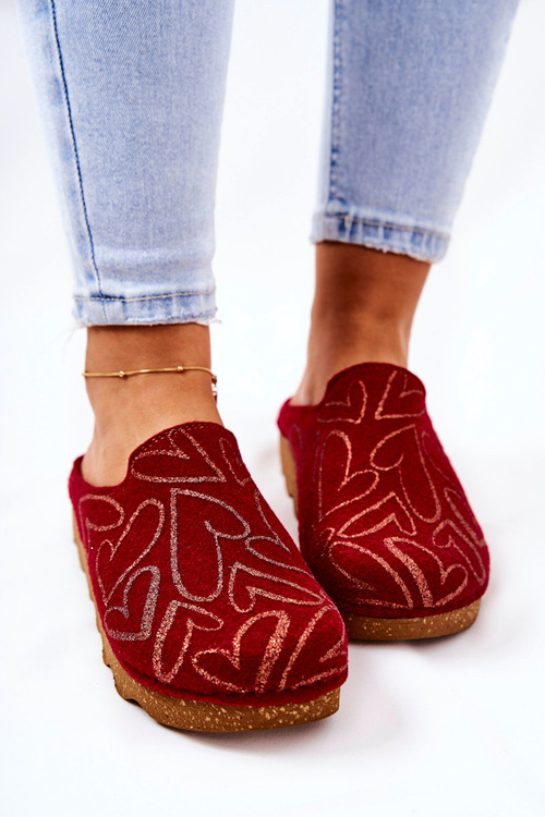 Profylaktické pantofle Inblu DK07-016 Red