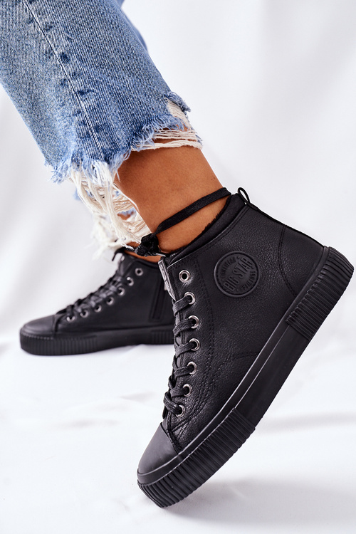 Vysoké Izolované Tenisky Big Star II274157 Černé