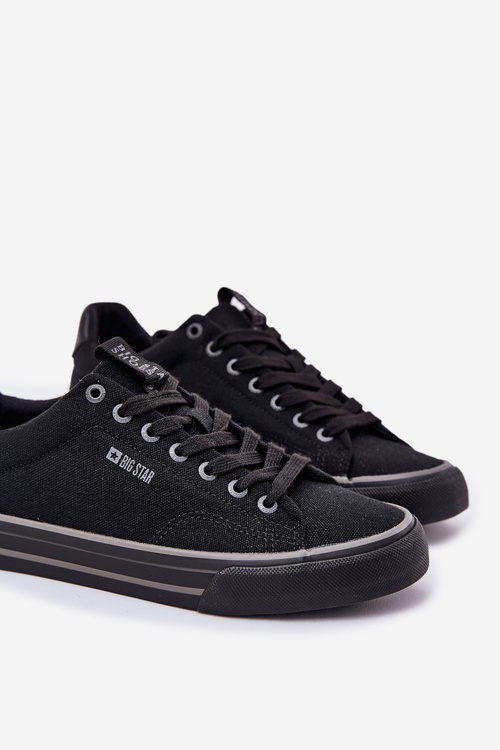 Nízke Pánske Tenisky Big Star NN174018 Čierne