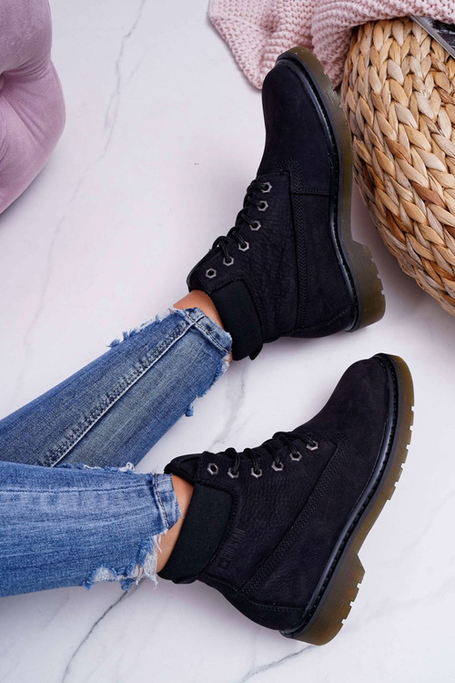 Dámska veľká hviezda Black EE274014 topánky