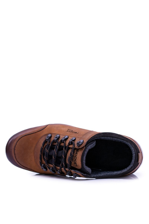 Pánské trekkingové hnědé boty Nikopol 1685