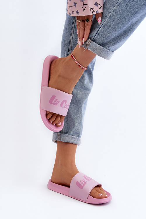 Dámske klasické žabky Lee Cooper LCW-24-42-2486L Ružové