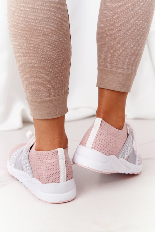 Dámské Tenisky Memory Foam Big Star HH274353 Růžové