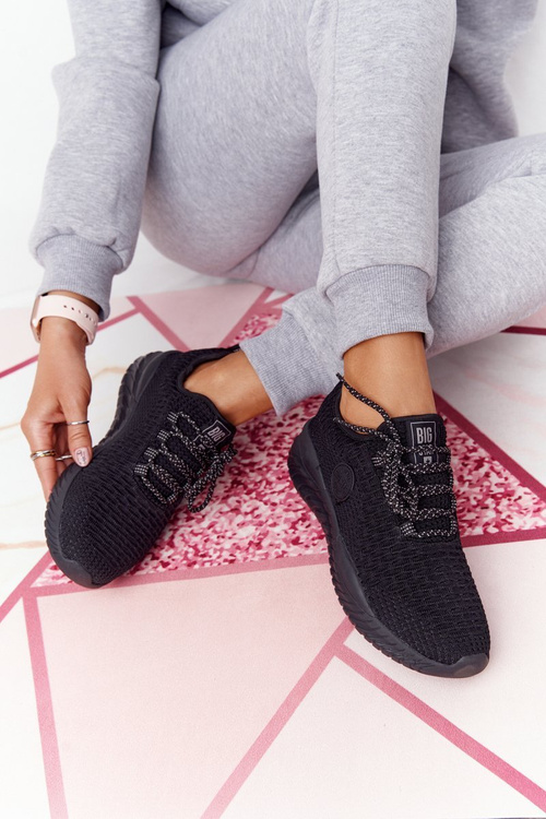 Dámské Tenisky Memory Foam Big Star HH274298 Černé