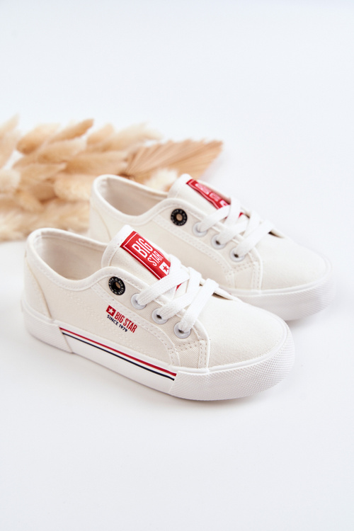 Detské nízky tenisky veľká hviezda jj374170 biela