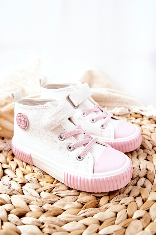 Dětské Tenisky Suchý Zip BIG STAR II374014 Bílé