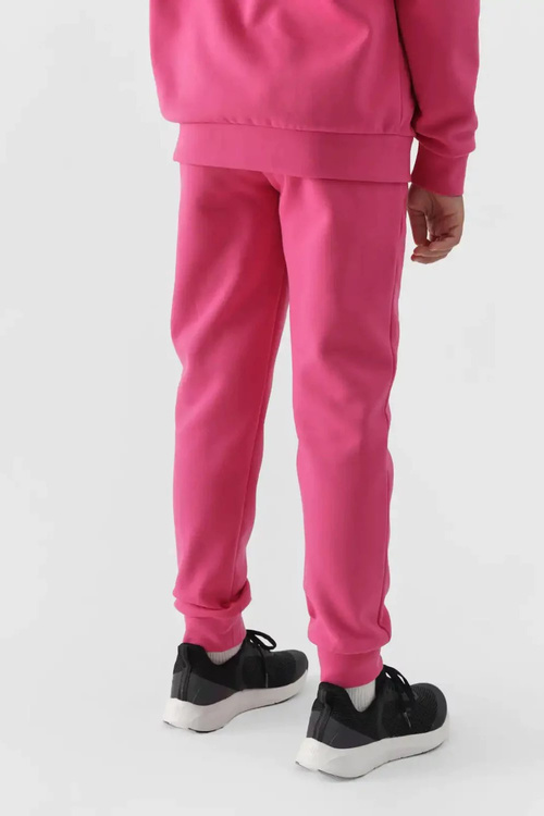 Dívčí Teplákové Kalhoty Joggery 4F Fuksja 4FJWMM00TTROF0828-55S
