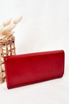 Velká Dámská Peněženka S Magnetem Červená