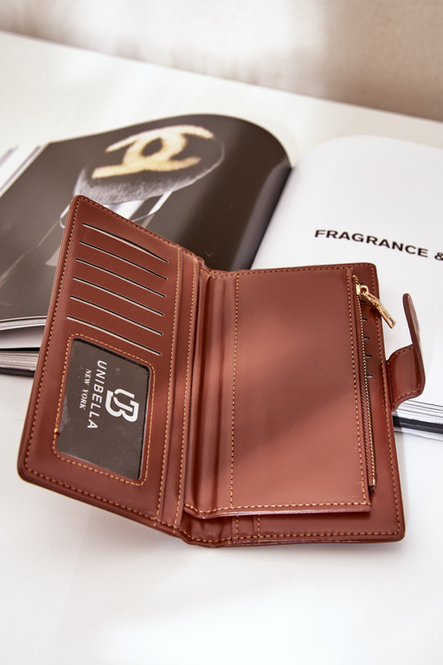 Dámská Peněženka Z Eko Kůže Hnědá Kalinessa