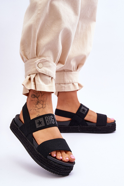 Dámské sandály Big Star LL274856 Černá