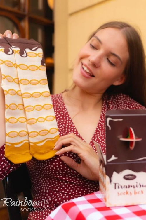 Ponožky PLANT MILK Rainbow Socks