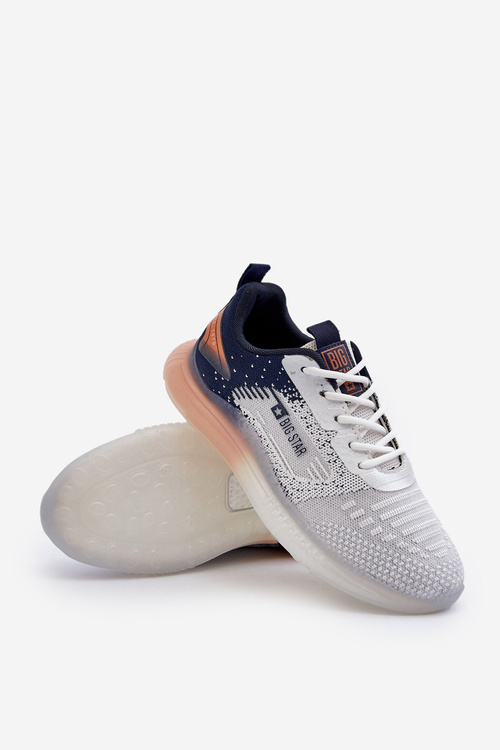 Pánské sportovní boty HI-POLY SYSTEM Big Star NN174474 tmavě modré