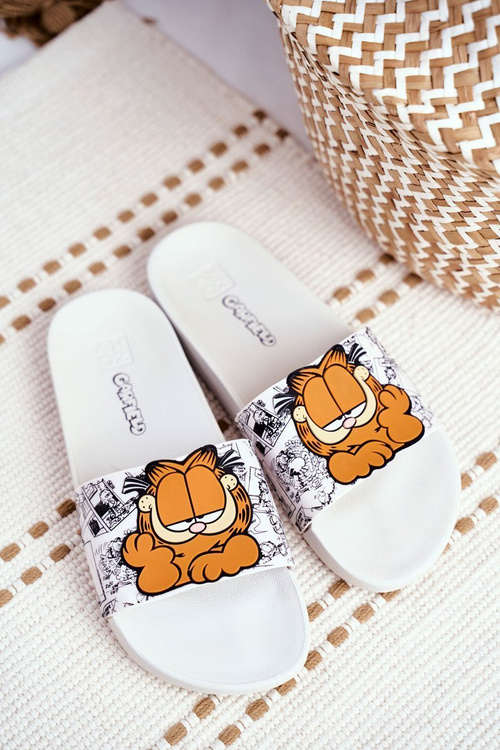 Dámské Nazouváky Garfield ZAXY Bílé FF285074