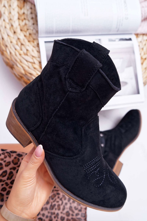 Dámské Kotníkové Boty Černé Ewella