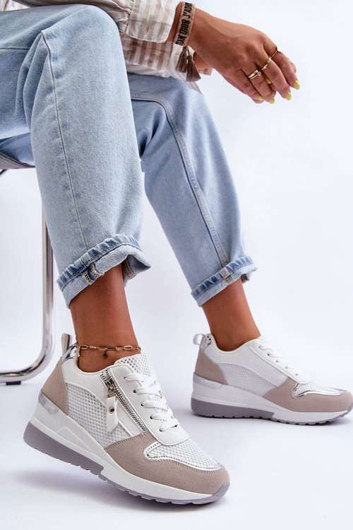 Dámské tlusté tenisky s různobarevným vzorem Sivan