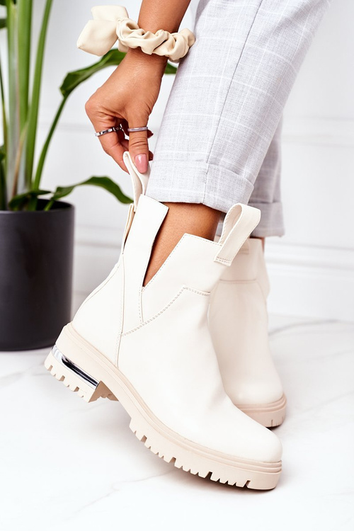 Izolované topánky béžovej rock It