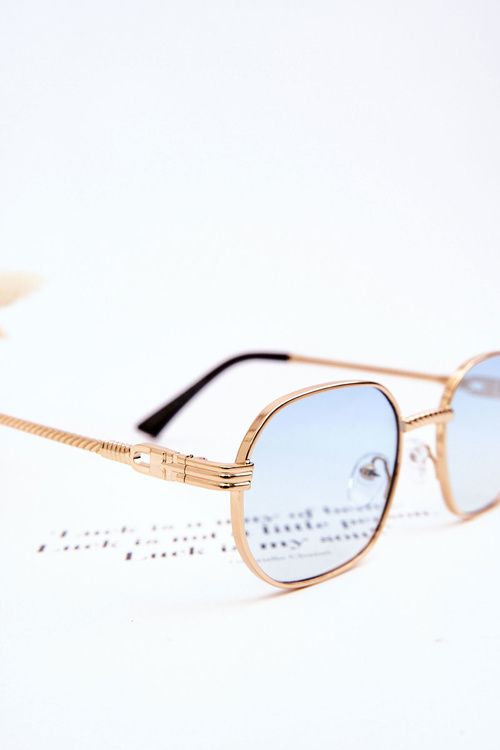 Trendy sluneční brýle Ful Vue V160049 Zlato-Modré