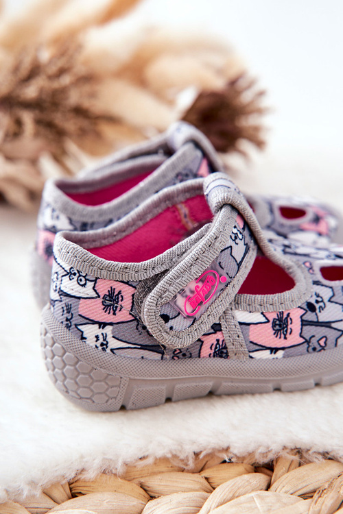 Boty Befado Kočky 533P019 Šedé