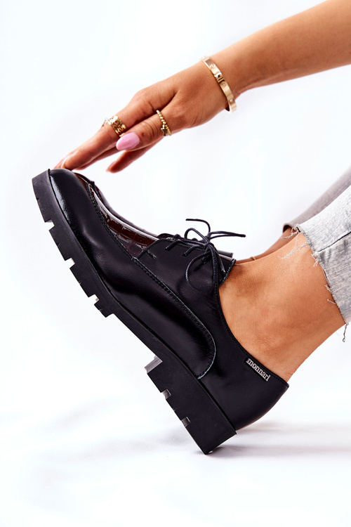 Kožené polobotky Monnari M73/1 Black