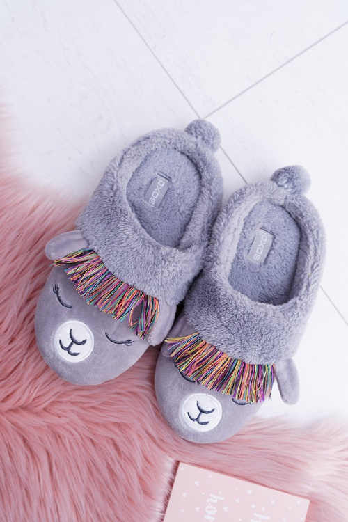 Domáce ženské soxo lama klapky