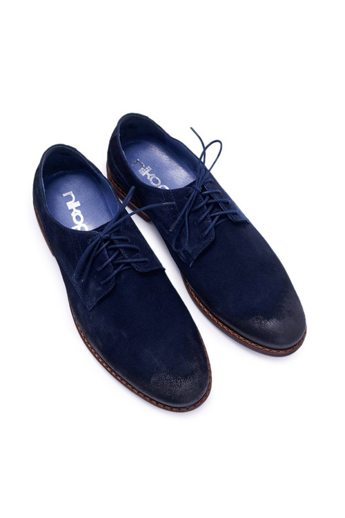 Pánske topánky neformálne kožené námornícke námorníctvo lajos