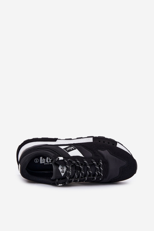 Zateplené pánské sneakers na platformě Lee Cooper LCJ-25-03-3378M černé