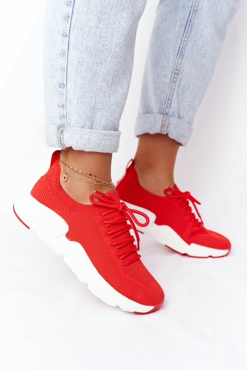 Dámské Tenisky Slip-on Big Star DD274580 červené