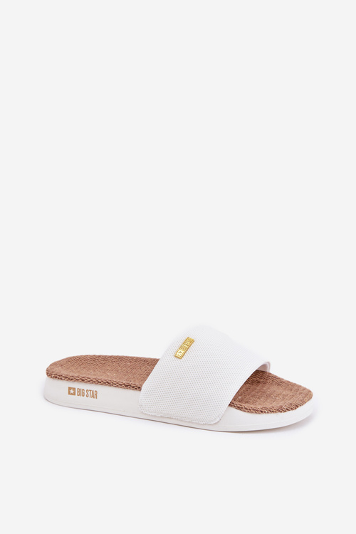 Dámske Šľapky Big Star RR274A103 Biele