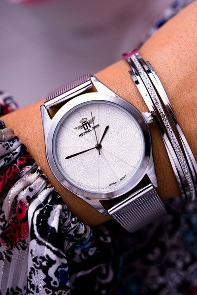 Dámske hodinky Michael John Silver Armedana