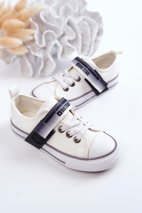 Dětské nízké tenisky BIG STAR JJ374070 Bíle