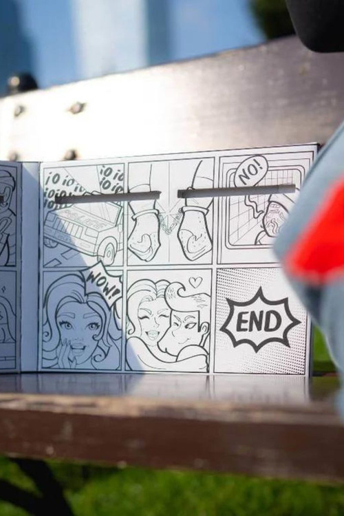 Ponožky COMICS 2 Páry Rainbow Socks