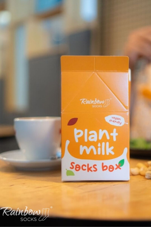 Ponožky PLANT MILK Rainbow Socks