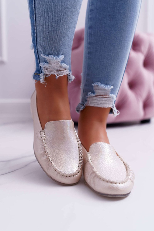 Dámské Mokasíny Sergio Leone Zlatá Perla Winted