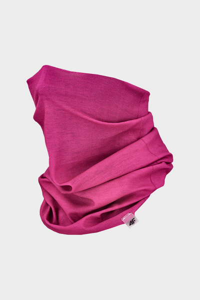 Unisex Bandana 4F Růžová 4FWAW24ABDAU072-54S