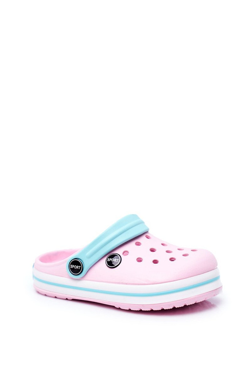 Dětské Obuv Dívčí Chlapecká Nazouváky Kroks růžové