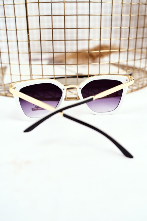 Golden Prius PR-V07 Slnečné okuliare hnedý biely gradient