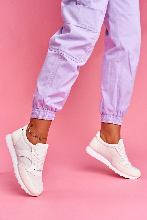 Dámske športové topánky biele určenie