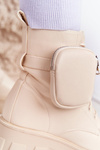Robotníci Botki na platforme s obličkou béžou Saturnay