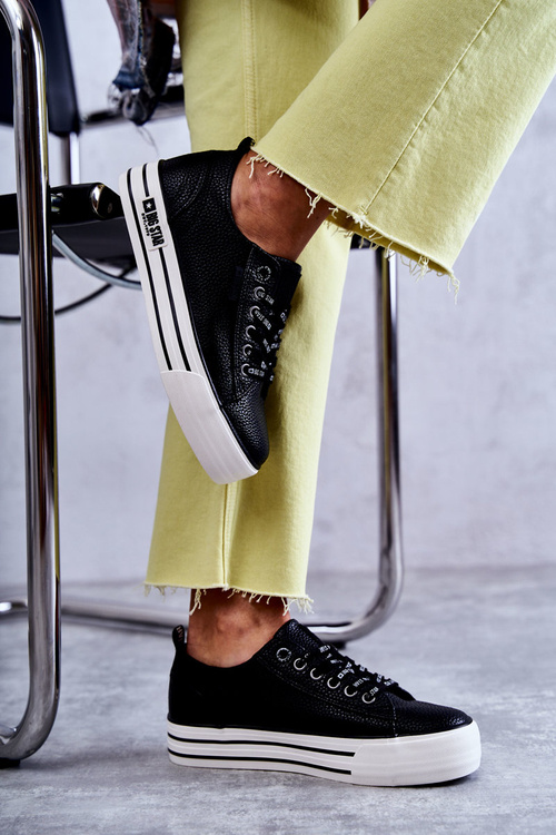 Nízké dámské tenisky Big Star KK274015 Černá