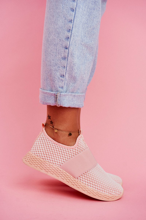 Dámská Sportovní Obuv Slip-on Růžové La Fiesta