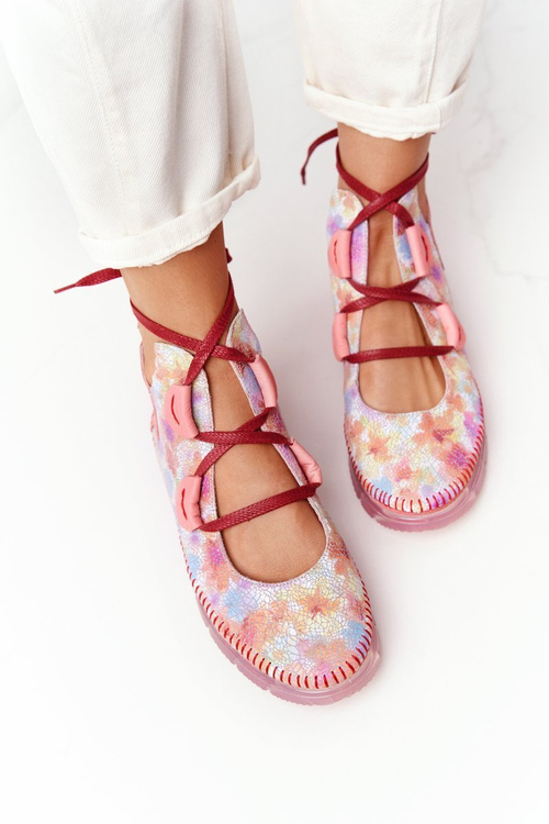 Dámske kožené topánky Maciejka Roses 04457-15