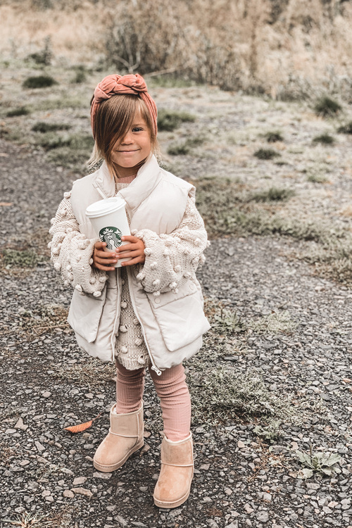 Detské izolované topánky Snow topánky béžové gooby