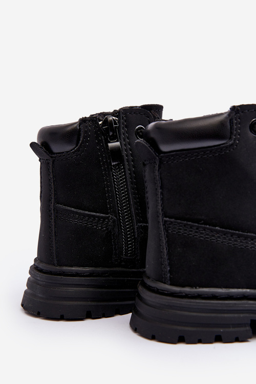 Black Bansi Zipper topánky
