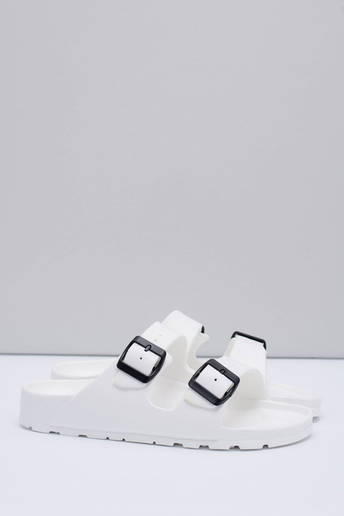 Pánske biele záhradné svetlo flip -flops