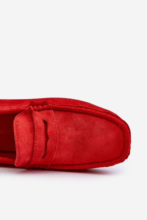 Pánske semišové mokasíny Navy modré